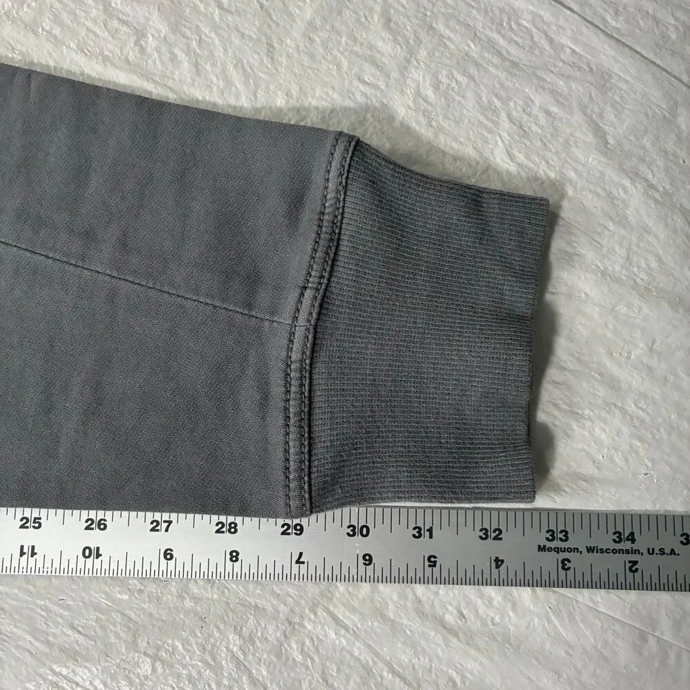 True Religion Jogger Mens 33 (36x33) Gray Denim Runner Relaxed Sport Drawstring